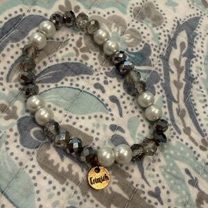 Erimish Elegant Beaded Bracelet with Charm